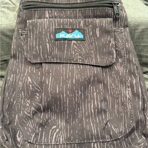 KAVU Charcoal Textured Crossbody Bag